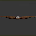 Traditional Wooden Crossbow With Metal Components And Strong Bowstring For Hunting
