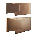 Stylish Modern Wall Sconce with Sleek Curved Metallic Finish for Contemporary Home Decor