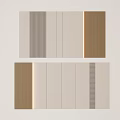 Modern Background Wall Design With Wooden Panels Striped Patterns And Neutral Tones