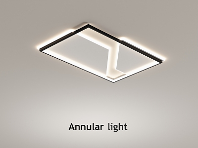 Simple ceiling lamp lighting decorative lamp atmosphere lamp furnishings 3d model