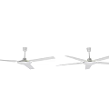 White Air Cooler Ceiling Fan With Five Blades For Indoor Cooling