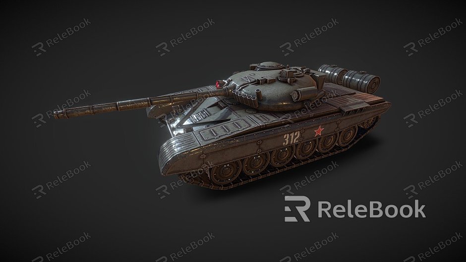 Virtual game tank model