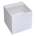 White Square Modern Minimalist Washbasin Design For Home Bathroom Interior