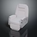Modern Airplane Interior Seat Design With Comfortable Cushion And Ergonomic Armrest