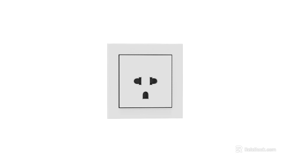 Modern Locker Cabinet With Built In Power Socket For Home Storage Use 3d model