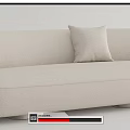 Modern Multiplayer Sofa Pierre Frey Multiplayer Sofa 3d model