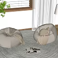 Lazy Sofa Recliner 3d model