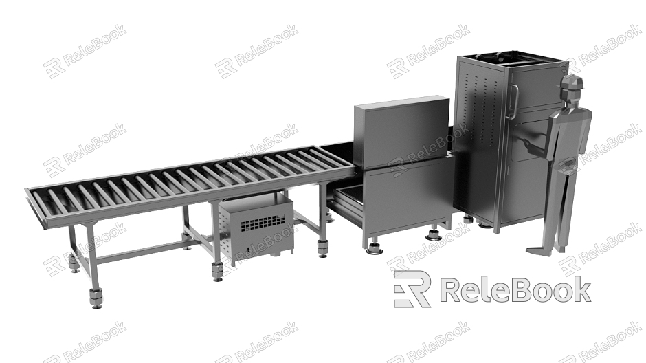 Automatic production line modeling intelligent manufacturing production line equipment 723 model