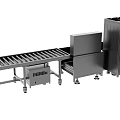 Industrial Equipment With Conveyor Belt And Stainless Steel Production Line Machinery Components