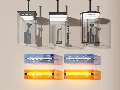 Road Infrastructure With Traffic Lights Directional Signs And Safety Indicators 3d model
