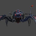 Weapons Mechanical Spider 3d model