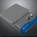 Fisherbrand Electronic Magnetic Stirrer with Two Control Knobs and White Platform Design 3d model