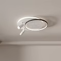 Modern Sleek Ceiling Lights with Round Rectangular and Linear Designs for Home Interiors 3d model