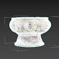 Ornamental Decorative Sculpture With Intricate Carvings And Traditional Base Stand Design