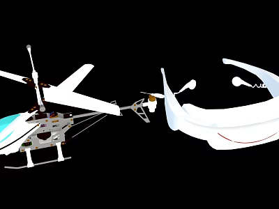 Modern Fighter Jet Flying At High Speed With Advanced Avionics And Aerodynamic Design 3d model