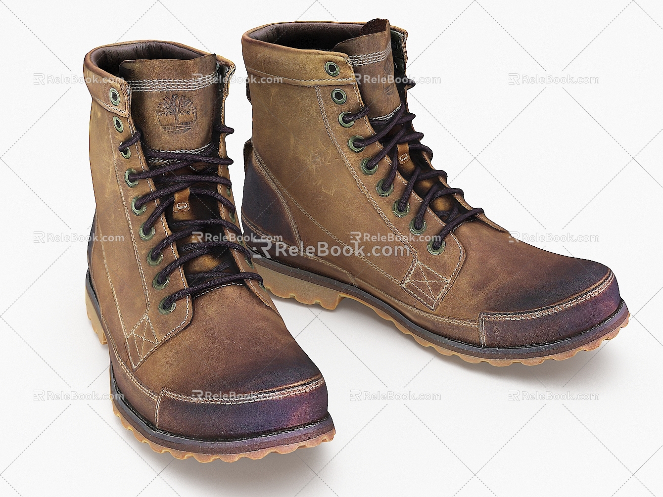 Modern Boots 3d model