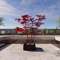 Modern Detached Villa With White Exterior Large Windows Swimming Pool And Terrace