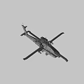 Apache helicopter 3d model