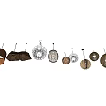 Various Stylish Pendant Lights With Unique Designs And Materials For Interior Design