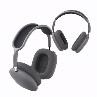 Modern headphones 3d model