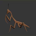 grasshopper insect cartoon locust animation locust anime locust anime game character 3d model