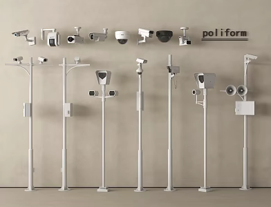 Modern monitoring 3d model