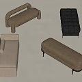 Modern Stool 3d model