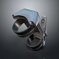 Practical Household Metal Clamp With Two Rings As Daily Use Accessory