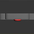 Industrial Control Panel With Red Yellow Green Buttons Warning Triangle Base And Wires