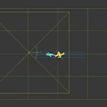 Two Cartoon Characters Running In Colorful Clothing With Pink Hair Blue Cap And White Background