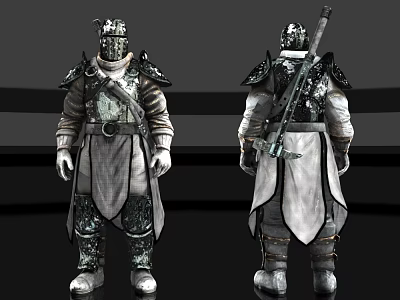 Ancient Strong Mask Knight 3d model Ancient Strong Mask Knight 3d model