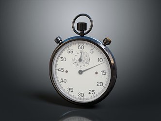 Modern Chronograph Stopwatch Chronograph 3d model