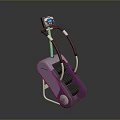 Modern Industrial Training Equipment With Digital Display Ergonomic Handrails And Non Slip Steps