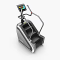 Modern Stair Climber Fitness Equipment With Display Screen And Ergonomic Design
