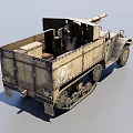 armored vehicle 3d model