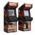 Game machine Rocker game machine 3d model