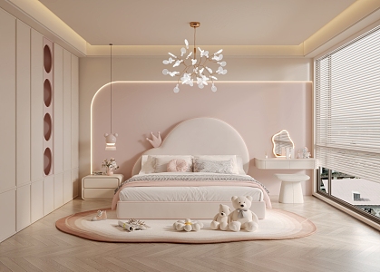 Girl's Room 3d model