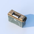 Hardware Machinery Parts Cabin Assembly 3d model