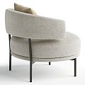 modern sofa chair 3d model