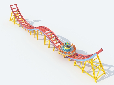 Shenzhou UFO Amusement Equipment 3d model