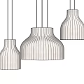 Quiet Chandelier Art Chandelier Lantern 3d model