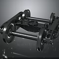 Industrial Mechanical Equipment With Metal Frame Rollers Axle And Structural Components