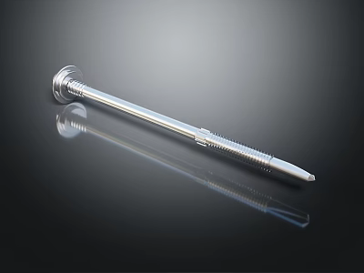 Stainless Steel Hardware Screw With Durable Thread For Construction Fastening Tasks 3d model