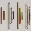 Assorted Cabinet Handles Collection With Various Sizes And Metal Finishes For Home Furniture
