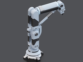 Robot Arm Industrial Robot Arm Science Fiction Robot Arm 3d model