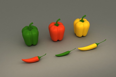 Pepper 2016 3d model