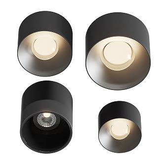 Modern Downlight 3d model