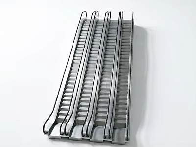 Durable Stainless Steel Metal Grating Public Facility Drainage System for Outdoor Walkway 3d model
