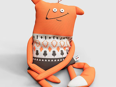 Modern Toy Children's Toy Doll 3d model