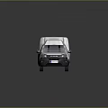 White Commercial Cargo Van With Smooth Body Design And Modern Front Grille For Delivery Use